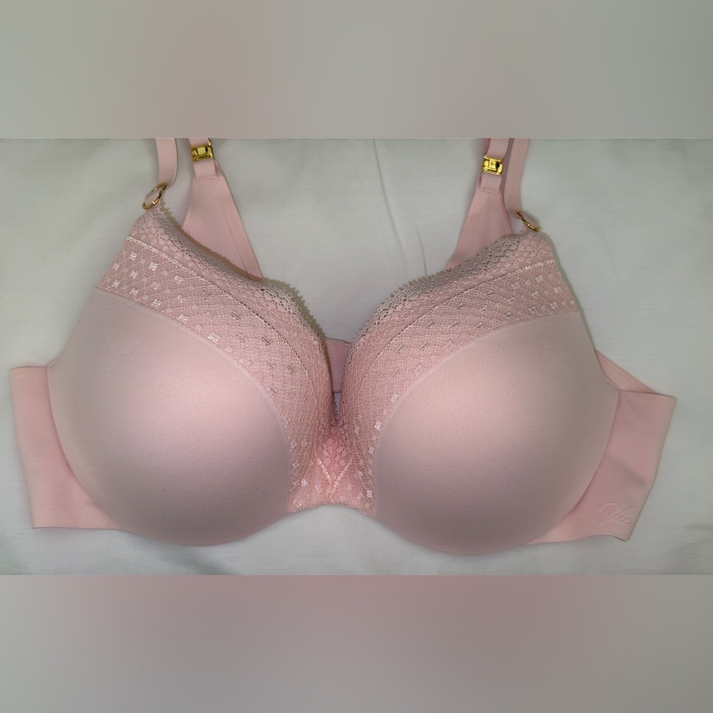 💖 NEW Incredible by Victoria’s Secret Perfect Shape Light Pink Push up Bra 36B 💖
